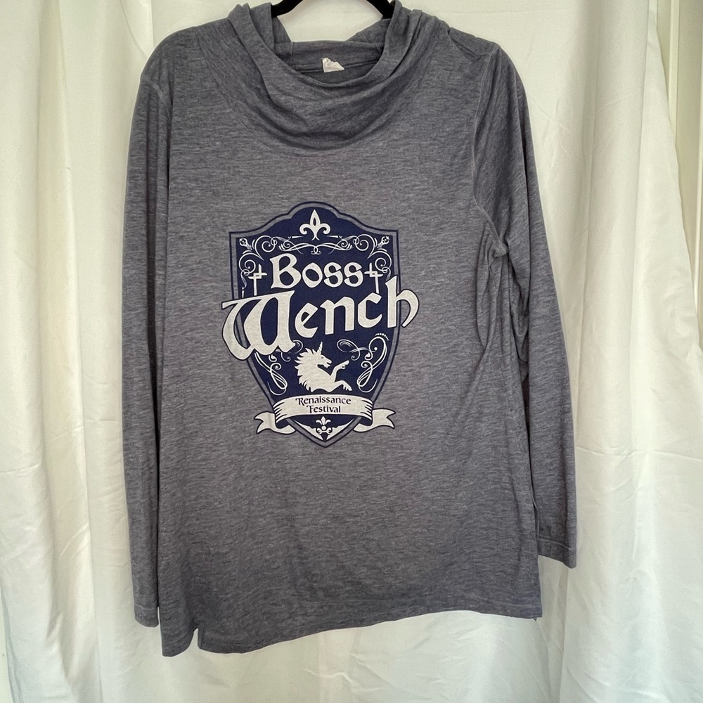 Blue Boss Wench Hoodie​​​​​​